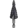 Image de Bosch Professional Zubehör, Foret, Foret étagé HSS-AlTiN, 4 - 20 mm, 4 mm, 70,5 mm, 9 étages (4 - 20)