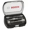Image de Set de 6 douilles à queue BOSCH 6 pans mâle 1/4' pour vis à tête 6 pans - 2608551079