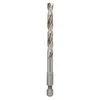 Image de Bosch Professional Zubehör, Foret, Embout de perçage pilote PRO, système Quick Change pour scies cloches HSS-G 6,35 x 100 mm (7,15 mm)