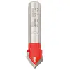 Image de Bosch Professional Fraise à rainurer droit en V 8 mm d 12,7 mm Longueur 10 mm G 44,5 mm 90°