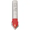 Image de Bosch Professional Zubehör, Tête de fraisage, Fraise à rainurer en V Expert for Wood, 8 mm, D 12,7 mm, L 10 mm, G 44,5 mm, 90