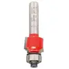 Image de Bosch 2608629372 Fraise à Arrondir 8 Mm D 18,7 Mm R1 3 Mm Longueur 12,7 Mm G 55 Mm