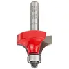 Image de Bosch 2608629376 Fraise à Arrondir 8 Mm D 31,75 Mm R1 9,5 Mm Longueur 18 Mm G 60 Mm