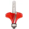 Image de Bosch 2608629378 Fraise à Arrondir 8 Mm D 44,4 Mm R1 15,9 Mm Longueur 22,2 Mm G 64 Mm
