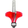 Image de Bosch Professional Zubehör, Tête de fraisage, Fraise à arrondir Expert for Wood, 8 mm, D 44,4 mm, R1 15,9 mm, L 22,2 mm, G 64 mm