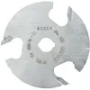 Image de Bosch Professional Zubehör, Tête de fraisage, Fraise à rainurer, 8 mm, D1 50