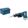 Image de Bosch Professional GSA 18 V-LI Scie sabre sans fil 060164J00B + 2 batteries, + chargeur, + mallette 18 V 5 Ah
