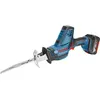 Image de Scie sabre BOSCH GSA 18 V-Li C - Avec 2 batteries 5.0 Ah, chargeur, coffret + 3 lames de scie - 06016A5002