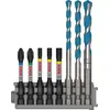 Image de Bosch Professional 8 pièces Assortiment de tournevis et de forets multi-usages Impact Control