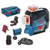 Image de Laser ligne 12V GLL 3-80 C + 1 batterie GBA 2Ah + chargeur + coffret L-BOXX - BOSCH - 0601063R02