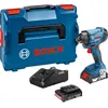 Image de Visseuse à choc 18V GDR 18V-160 + 2 batteries 2Ah + chargeur rapide + coffret L-BOXX - BOSCH - 06019G5100