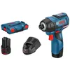 Image de Visseuse GDR 12V-110 BOSCH + 2 batteries 3,0Ah + L-Boxx - 06019E0005