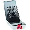 Image de Bosch Professional Zubehör, Foret, HSS twist drill PointTeQ Set (1 mm, 1,5 mm, 10 mm, 2 mm, 2,5 mm, 3 mm, 3,5 mm, 4 mm, 4,5 mm, 5 mm, 5,5 mm, 6 mm, 6,5 mm, 7 mm, 7,5 mm, 8 mm, 8,5 mm, 9 mm, 9,5 mm)