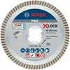 Image de Bosch Professional Zubehör, Lame de scie, Disque diamant PRO Ceramic X-Lock, 125 x 22,23 mm, 22,23 mm