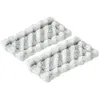 Image de Set de 2 petits chiffons Bosch en micro-fibres pour nettoyeur de vitres GlassVAC