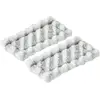 Image de Bosch Home & Garden 2x small replacement microfiber cloths for sVAC, Nettoyeur pour vitres : accessoires, Blanc