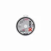Image de Disque Standard X-Lock Inox BOSCH 125x1 plat - Boîte de 10 - 2608619267