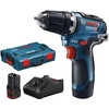 Image de Perceuse-visseuse 12 V GSR 12V-35 professional + 2 batteries 3 Ah + chargeur + coffret L-BOXX BOSCH 06019H8002
