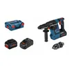 Image de Perforateur Sds Plus Bosch Professional Gbh 18V-26F, Avec 2 Batteries Procore 5,5Ah, Chargeur, En L-Boxx - 061191000F