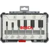 Image de Bosch Professional Zubehör, Tête de fraisage, Jeu de fraises à rainurer à queue 1/4
