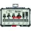 Image de Bosch Professional Zubehör, Tête de fraisage, Jeu de fraises de bord. Tige de 8 mm. 6 pièces