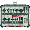 Image de Bosch Professional Zubehör, Tête de fraisage, Jeu de 15 fraises, queue de 8 mm pour fraiseuses à main