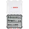 Image de Bosch Professional Zubehör, Tête de fraisage, Jeu de 30 fraises, tige de 6 mm pour fraiseuses à main