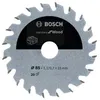 Image de Bosch Accessories 2608837666 2608837666 Lame de scie circulaire 85 x 15 mm Nombre de dents: 20