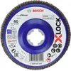 Image de Bosch Professional Zubehör, Abrasifs, PRO X571 Disque à lamelles X-Lock, 115 mm, G60 (60)