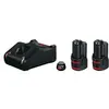 Image de Bosch 1 Batterie Starter Set 2 Gba 12v 2.0ah Avec Chargeur Gal 12v-40