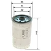 Image de Filtre À Carburant Bosch N4106