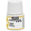 Image de Pebeo, Peinture loisirs créatifs, Porcelaine 150 Diluant (45 ml)