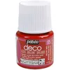 Image de Pebeo Deco - Peinture - peinture acrylique - rouge velours - opaque - brillant - 45 ml