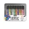 Image de Couleurs Décoration Pebeo Boite Metal Acrylic Marker - 12 Marqueurs 1,2 Mm Boite Metal - 12 Marqueurs 1,2 Mm
