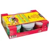 Image de Pebeo, Peinture loisirs créatifs, Tactilcolor 6 Pots De Assortis (80 ml)