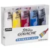 Image de Pebeo, Peinture loisirs créatifs, Studio Gouache Pack Primaires 5 tubes (100 ml)