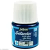 Image de Peinture textile Setacolor opaque effet daim - Bleu marine - 45 ml