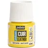 Image de Peinture pour cuir et simili - Jaune vif - Setacolor Cuir - Pébéo - 45ml