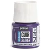 Image de Peinture pour cuir et simili - Violet aubergine - Setacolor Cuir - Pébéo - 45ml
