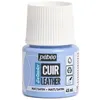 Image de Peinture pour cuir et simili - Bleu glace - Setacolor Cuir - Pébéo - 45ml
