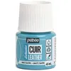 Image de Peinture pour cuir et simili - Bleu turquoise - Setacolor Cuir - Pébéo - 45ml