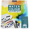 Image de Kit aquarelle 24 demi-godets et accessoires