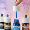 Image de 5 encres Colorex pour peinture aquarelle - 5 x 45 ml