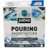 Image de Pebeo, Peinture loisirs créatifs, Kit Découverte Pouring 4X59Ml + silicone 50Ml