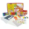 Image de Pebeo Gedeo Arty's - Coffret mon atelier tactilcolor avec stickers et supports à peindre Atelier