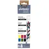 Image de Pebeo, Peinture loisirs créatifs, Set Initiation Setacolor Tissu Clair Mat 6 Flacons Assortis de (20 ml)