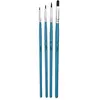 Image de Pebeo, Pinceau, 4 pinceaux ronds + plats Aqua