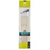Image de Pebeo, Pinceau, 8 Pinceaux ML plats + ronds Polybr