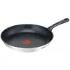 Image de Tefal G7130414 Poêle à frire ronde aux châtaignes, Poêle + casserole, Argent
