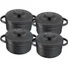 Image de Tefal Pierre Gagnaire Heritage Set de casseroles, Poêle + casserole, Noir